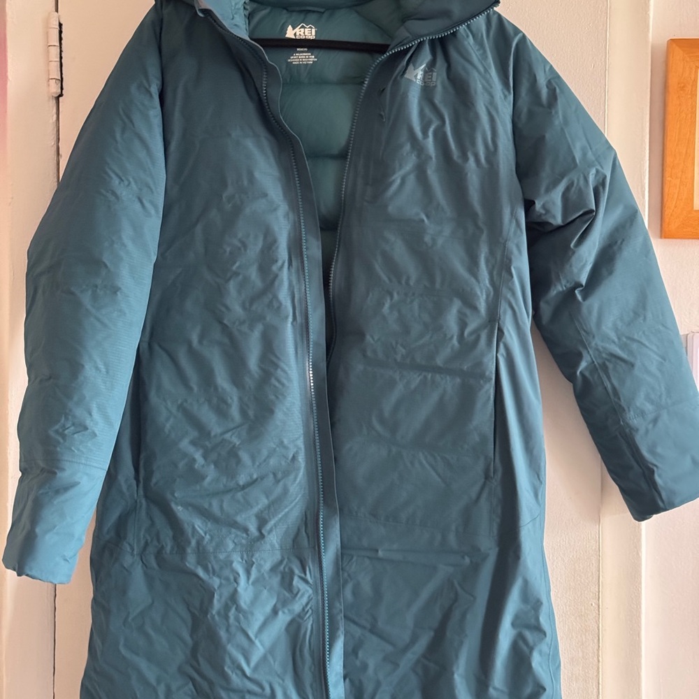 HydroWall Teal Puffer Coat